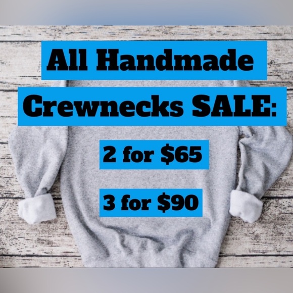 Dogs Because People Are Creepy Crewneck - Picture 4 of 5